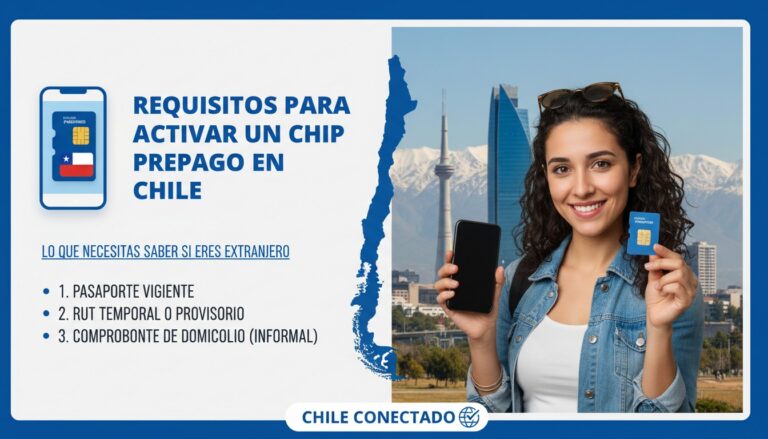 Requisitos para Activar un Chip Prepago en Chile: Lo que Necesitas Saber si Eres Extranjero
